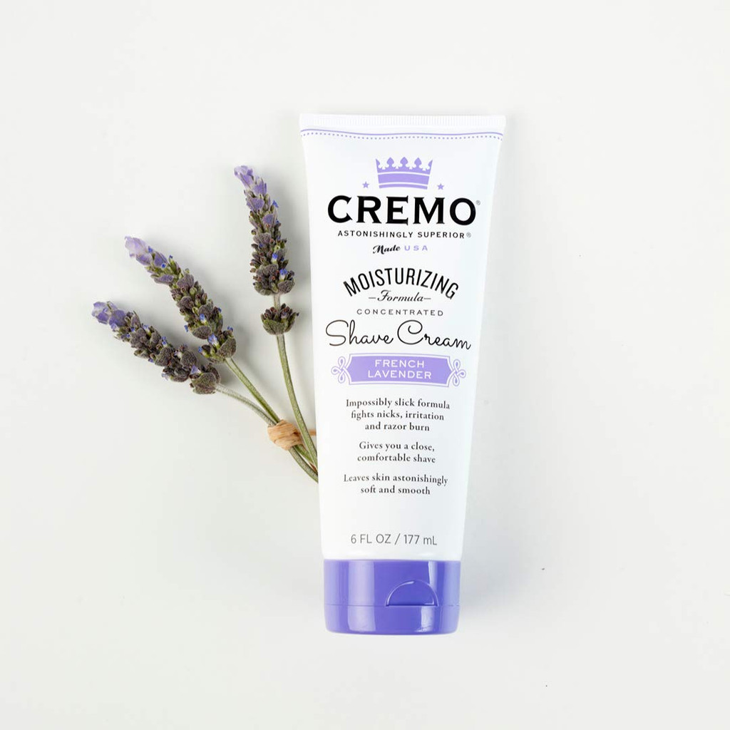 Cremo French Lavender Moisturizing Shave Cream Lavender Bliss 6 Fl Oz