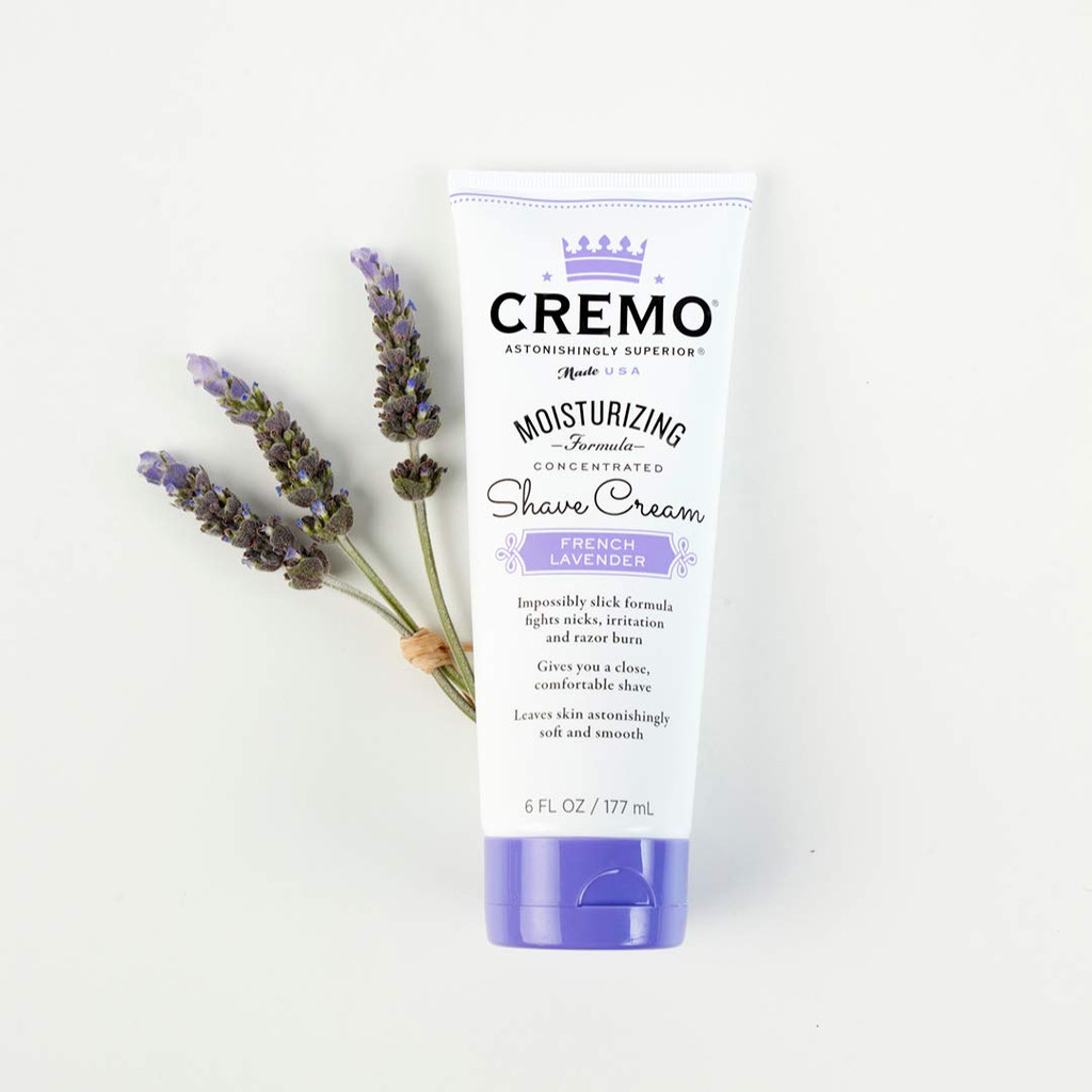 Cremo Franse lavendel hydraterende scheercrème lavendelgeluk 6 fl oz