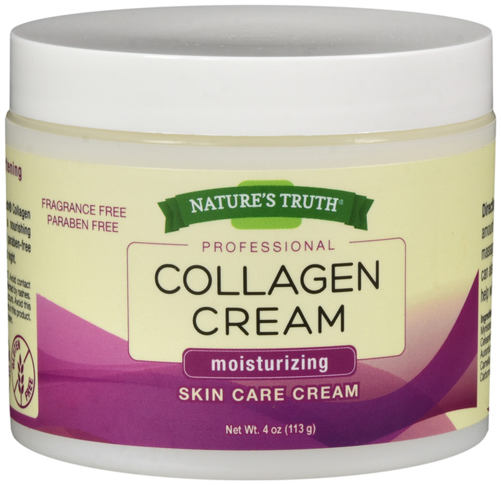 Natures Truth Crème professionnelle au collagène pour soins de la peau Blanc 113,4 g