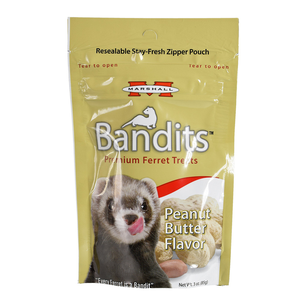 RA  Bandits Premium Ferret Treat - Peanut Butter - 3 oz
