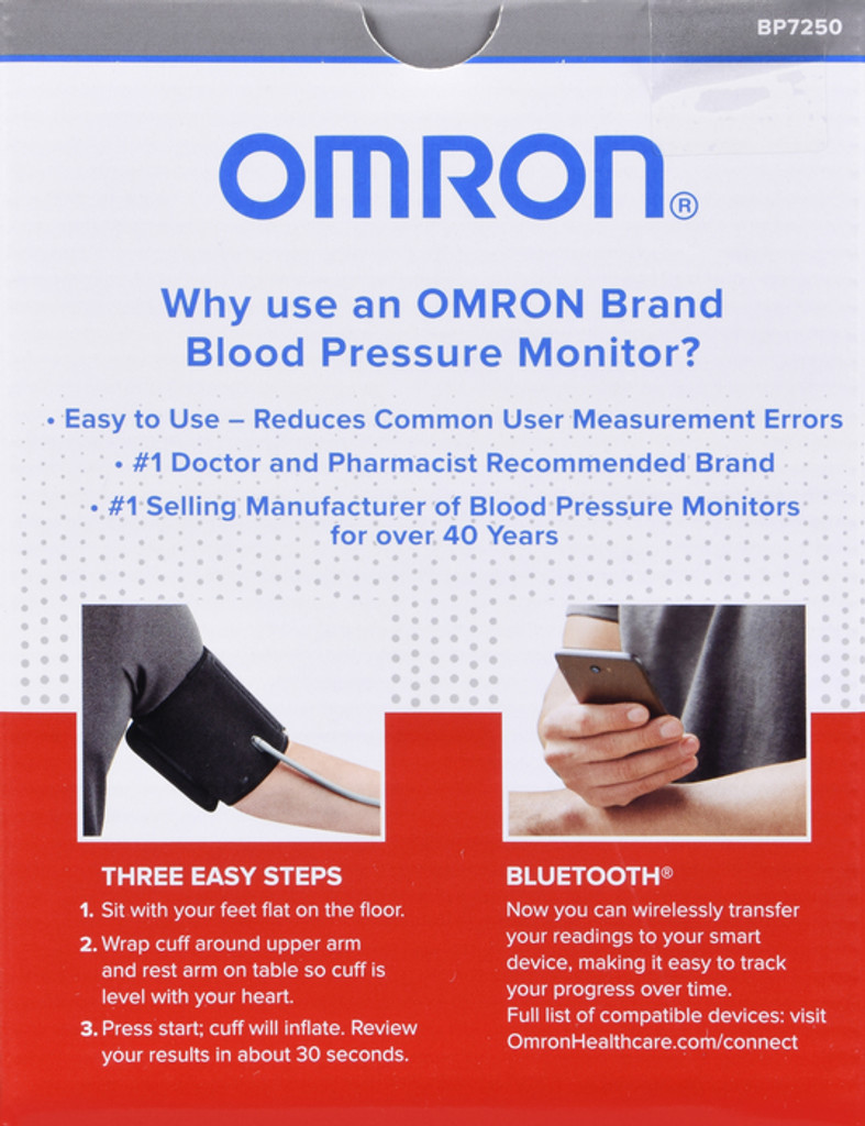 Omron BP7200 5 Series Upper Arm Blood Pressure Monitor