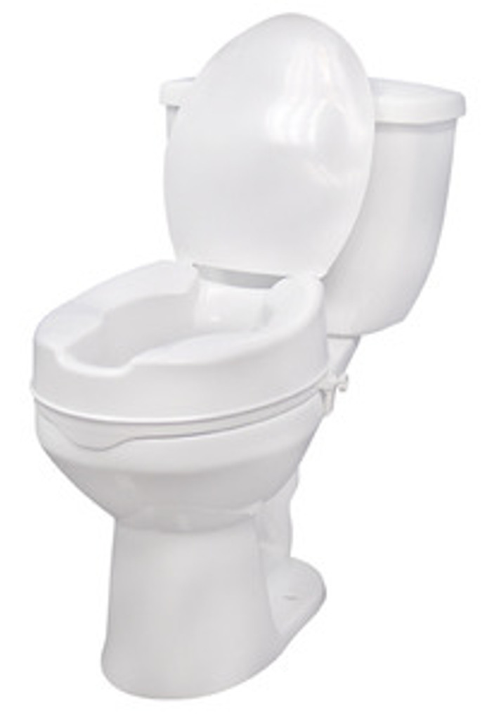 Drive 4" Raised Toilet Seat with Lid