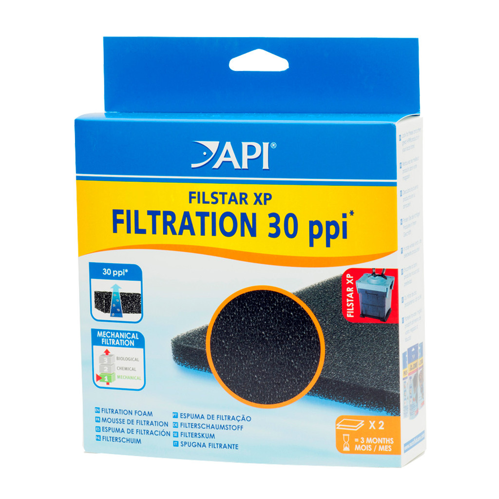 Tampons filtrants RA Filstar XP Filtration 30 ppi - paquet de 2
