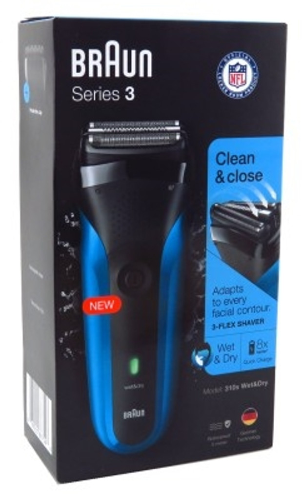 Braun Shaver Series 3 #310S Clean & Close Wet & Dry