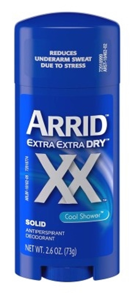 BL Arrid Deodorant 2.6oz Solid Xx Cool Shower - Pack of 3