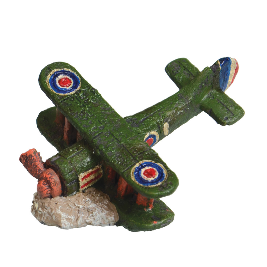 RA  Downed Bi-Plane - Mini