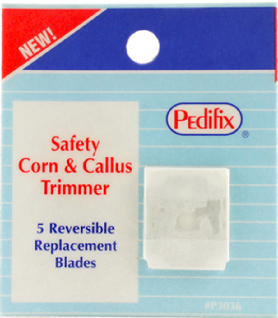 Pedifix Safety Mais og Callus Trimmer ERSTATNING Blader (5 Blader)