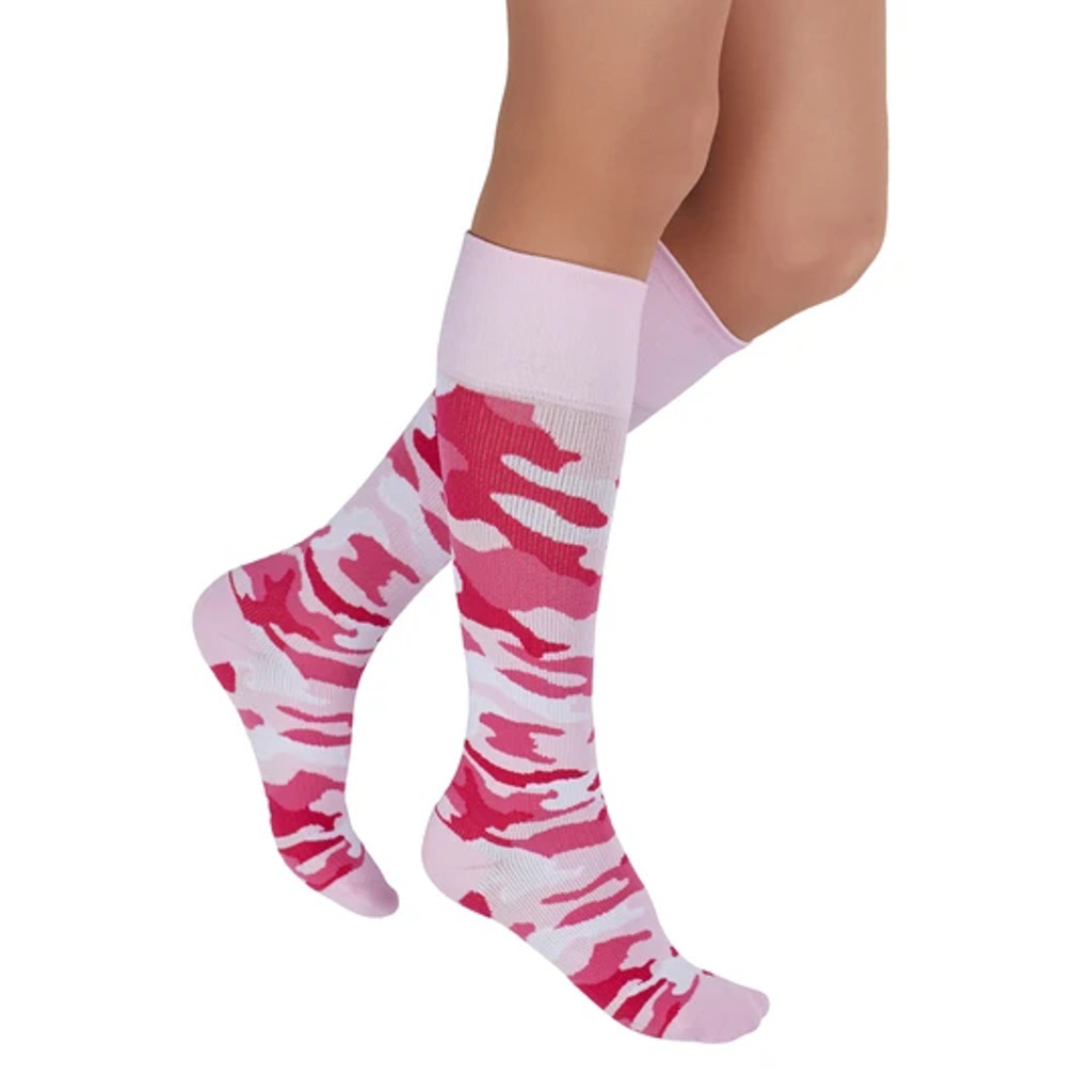 Mediven Medi Rejuva Camo Chaussettes de compression hautes 20-30 mmHg