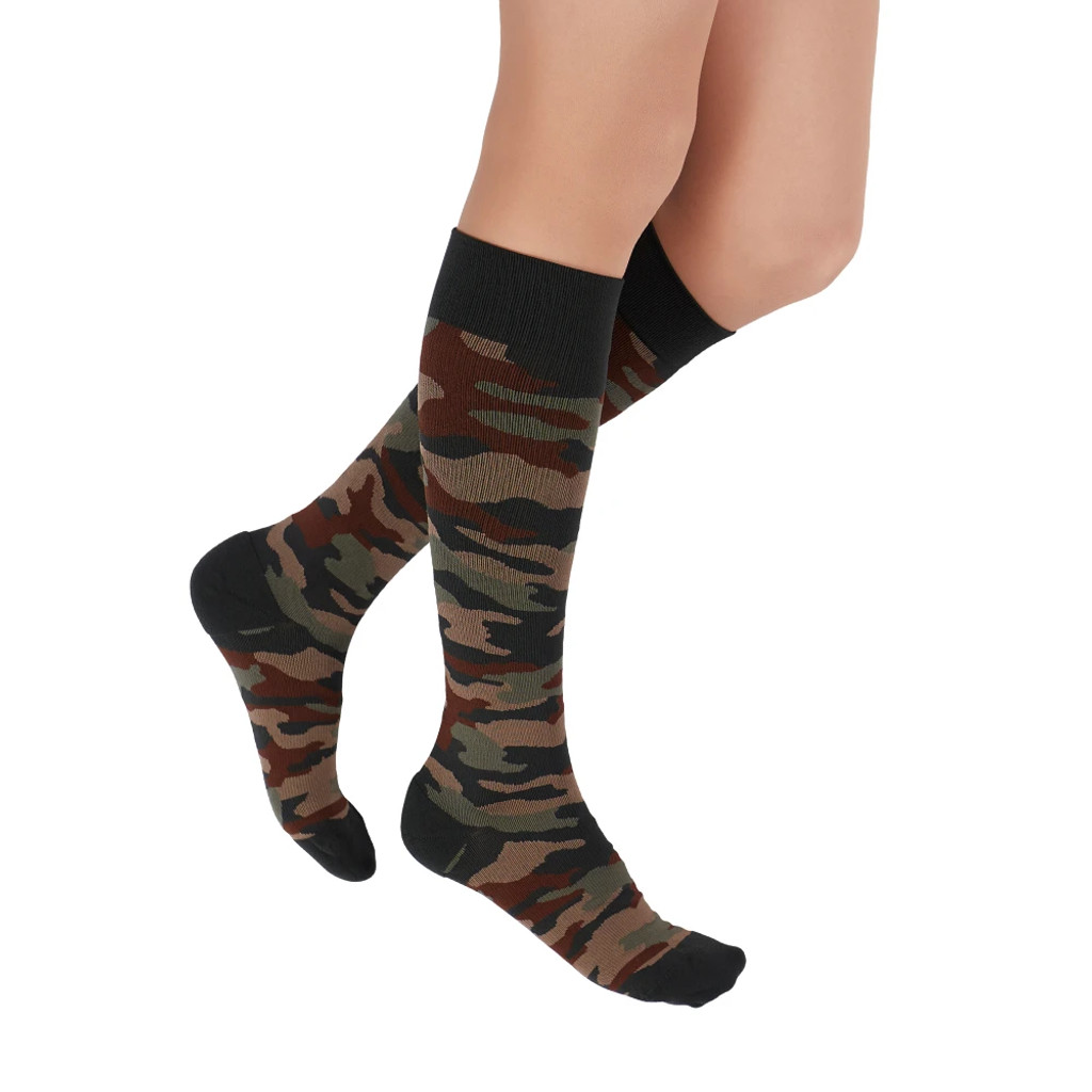 Mediven Medi Rejuva Camo Knee High Compression Socks 20-30 mmHg