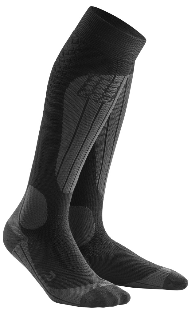 Mediven Medi CEP Chaussettes de compression hautes Ski Thermo pour femme 20-30 mmHg