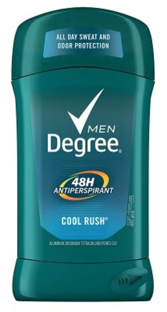 Degree Deodorant 2.7oz Mens Anti-Persprint Cool Rush X 3 Counts