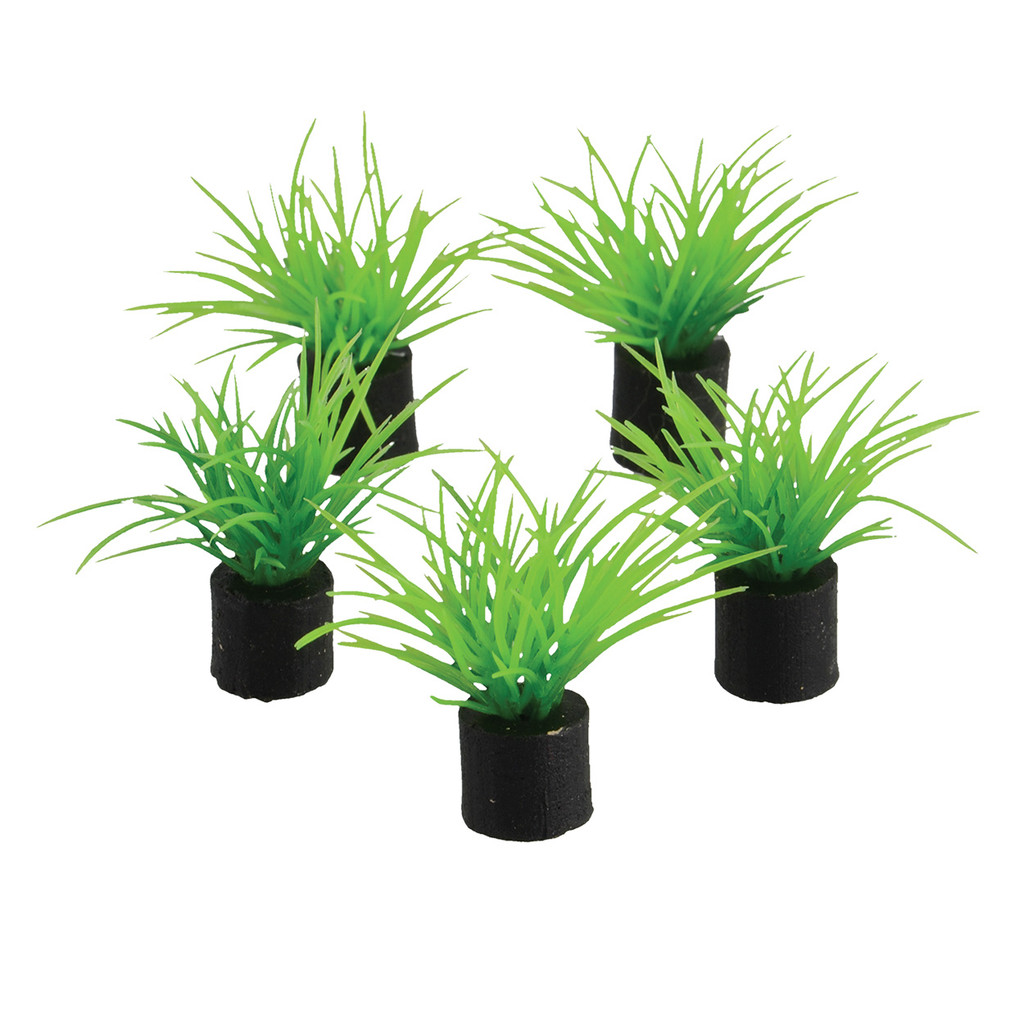 RA  Mini Plant - Green Grass - 1.5" - 5 pk
