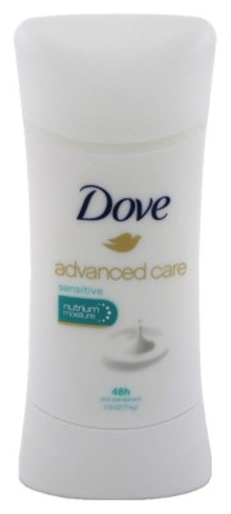 Déodorant Dove 2,6 oz Adv Care anti-transpirant sensible x 3 unités