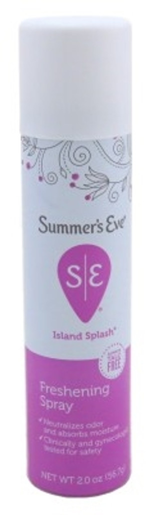 Summers Eve Freshening Spray 2oz Island Splash