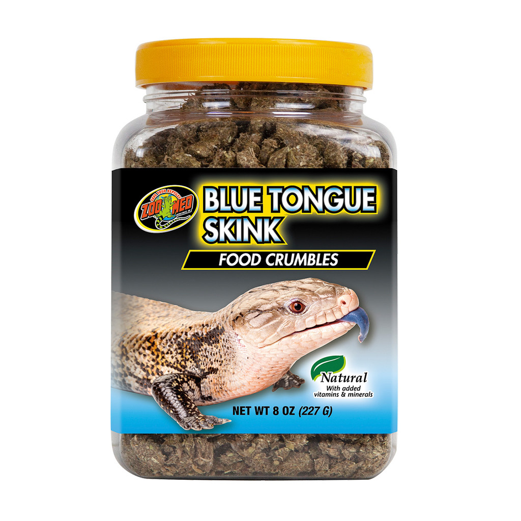 RA Blue Tongue Skink-voedsel verkruimelt - 8 oz
