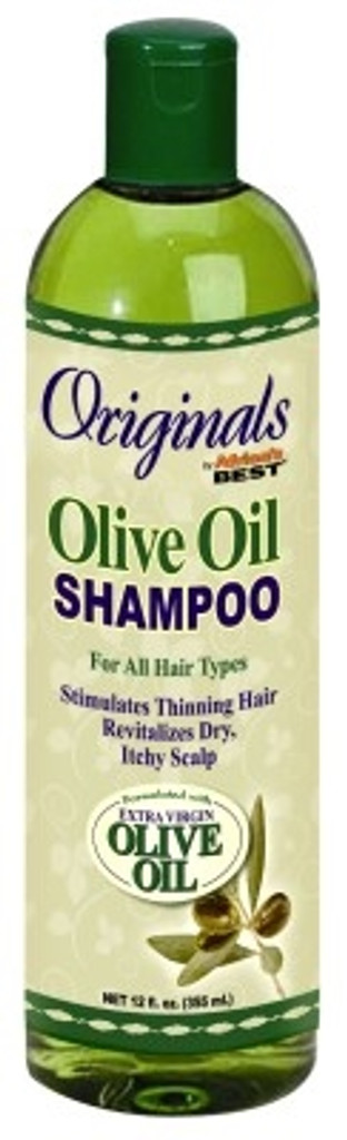 Meilleur shampoing d'Afrique à l'huile d'olive originale 12 oz x 3 unités