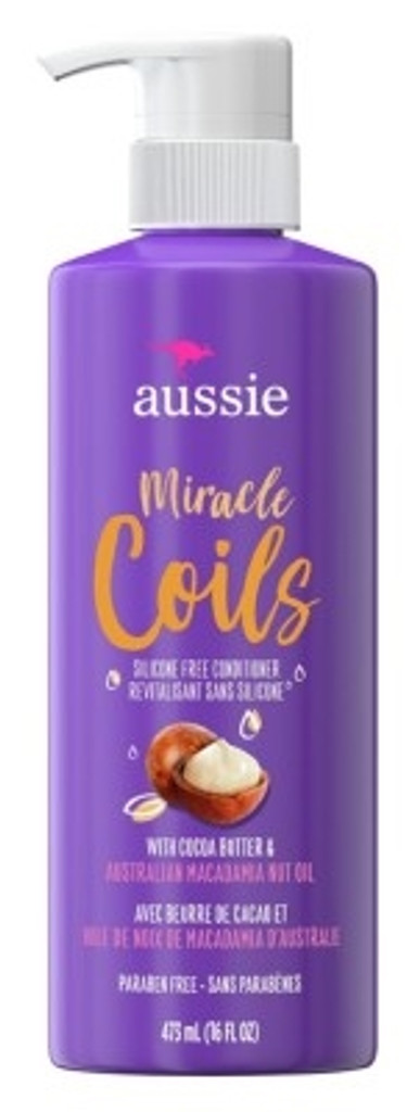 BL Aussie Conditioner Miracle Coils 16oz(Silicone Free) Pump - Pack of 3