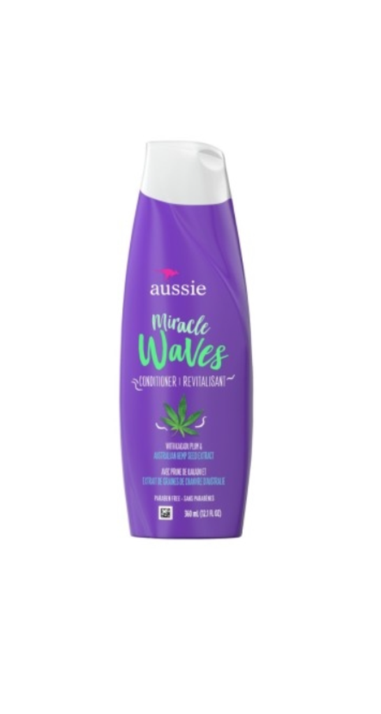 Aussie Conditioner Miracle Waves 12.1oz X 3 Counts