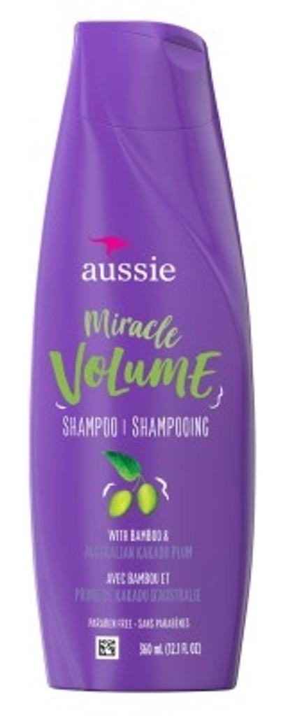 Aussie shampooing miracle volume 12oz x 3 unités