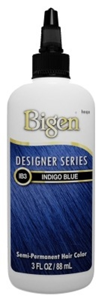 BL Bigen Semi-Permanent Haircolor #Ib3 Indigo Blue 3oz - Pack of 3