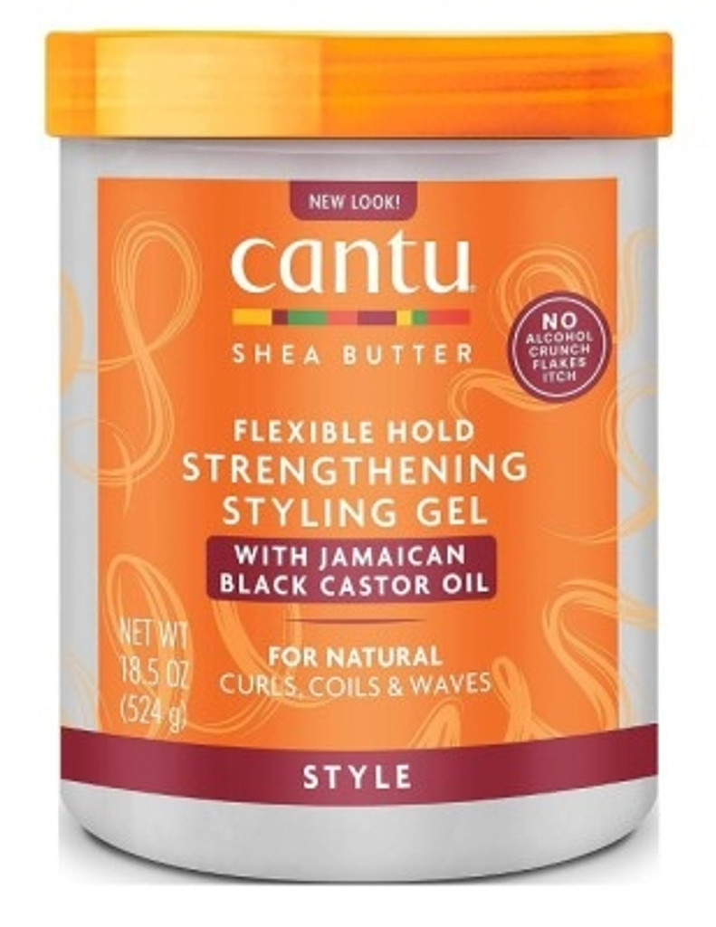 BL Cantu Jamaican Black Castor Oil Flexible Style Gel 18,5oz - 3 kpl pakkaus