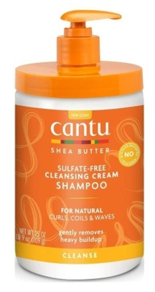 BL Cantu Shea Butter Shampoo Cleansing Cream 25oz Pump - Pack of 3