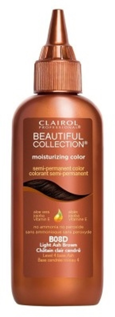 Clairol belle coll. #b08d brun cendré clair 3oz x 3 unités