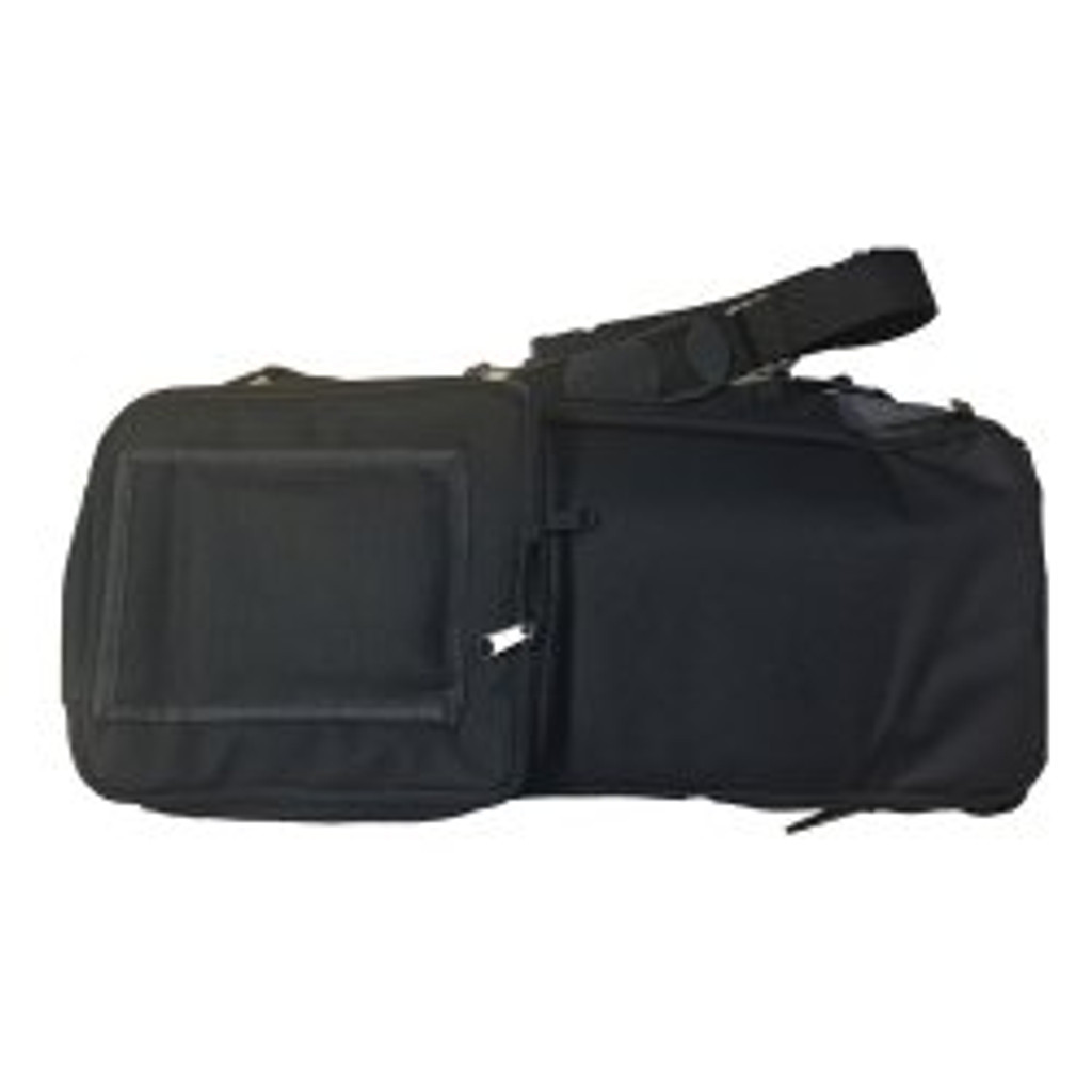 Sac à dos pour pompe de nutrition entérale mckesson noir, polyester, fenêtre pcv, jetable
