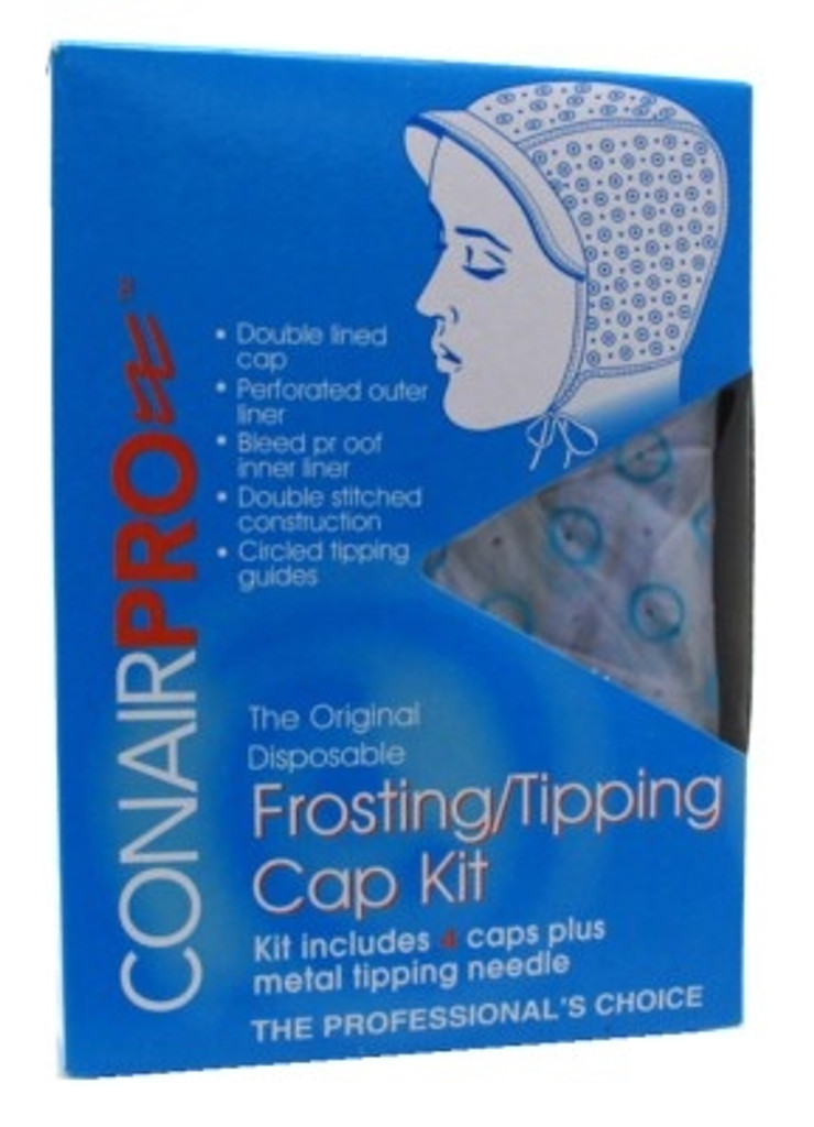 Conair Pro Frosting/Tipping Cap Kit X 3 Counts