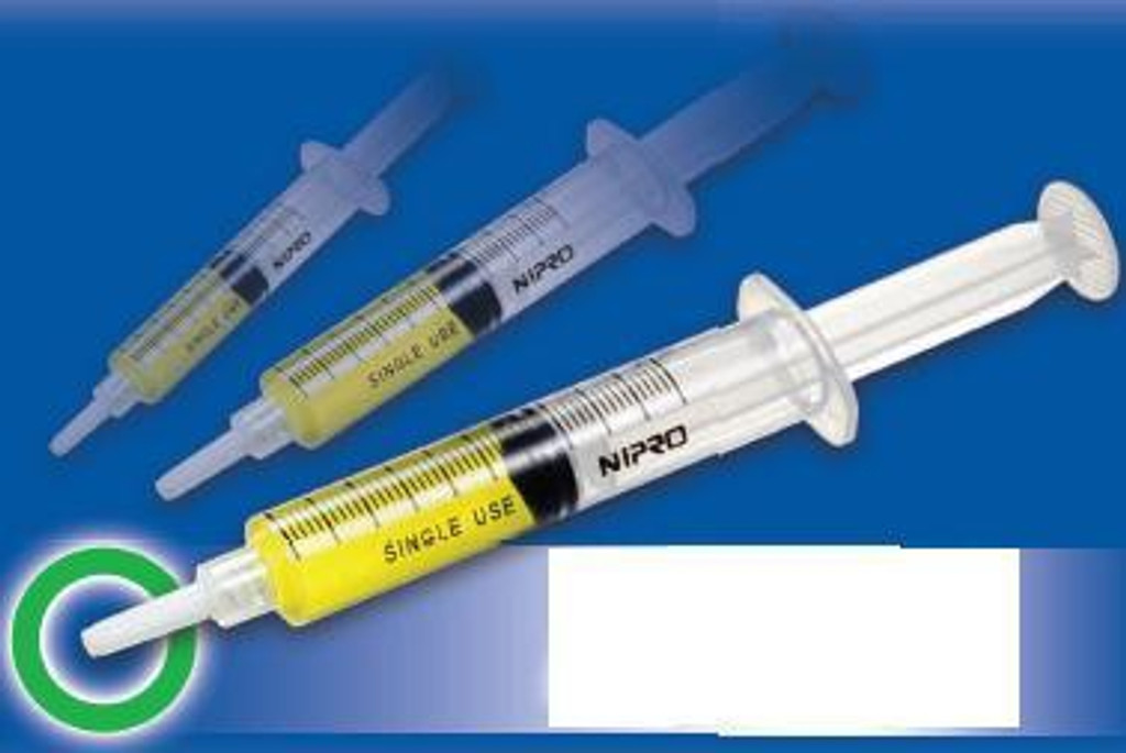 Syringe with Hypodermic Needle Nipro® 10 mL 21 Gauge 1 Inch Detachable Needle NonSafety