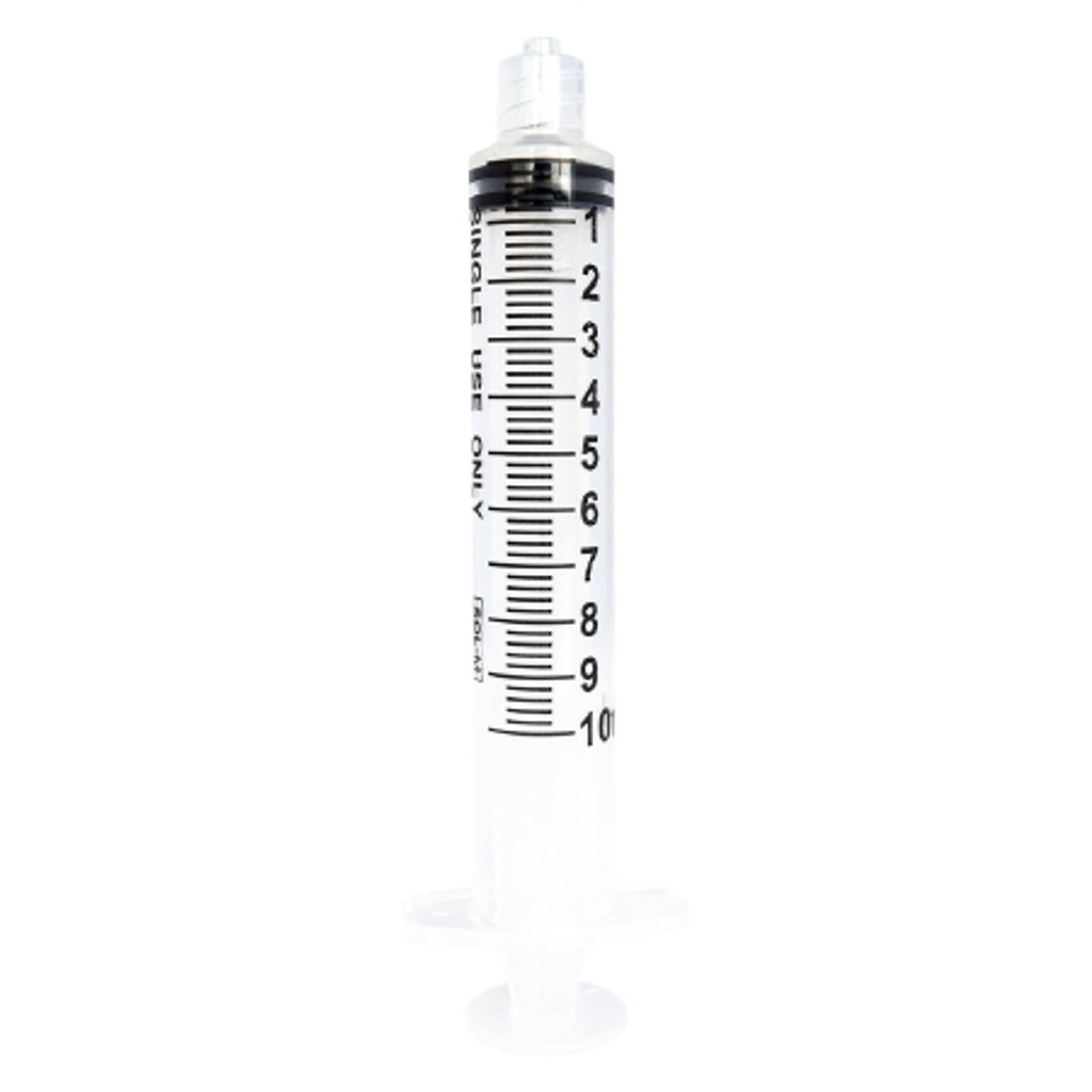 General Purpose Syringe SOL-M™ 10 mL Blister Pack Luer Lock Tip Without Safety