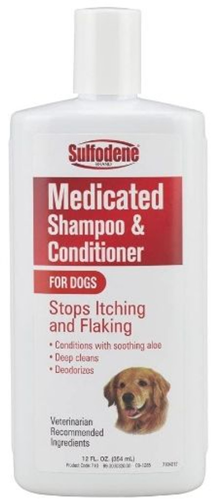 Shampooing médicamenteux au sulfodène-12 oz