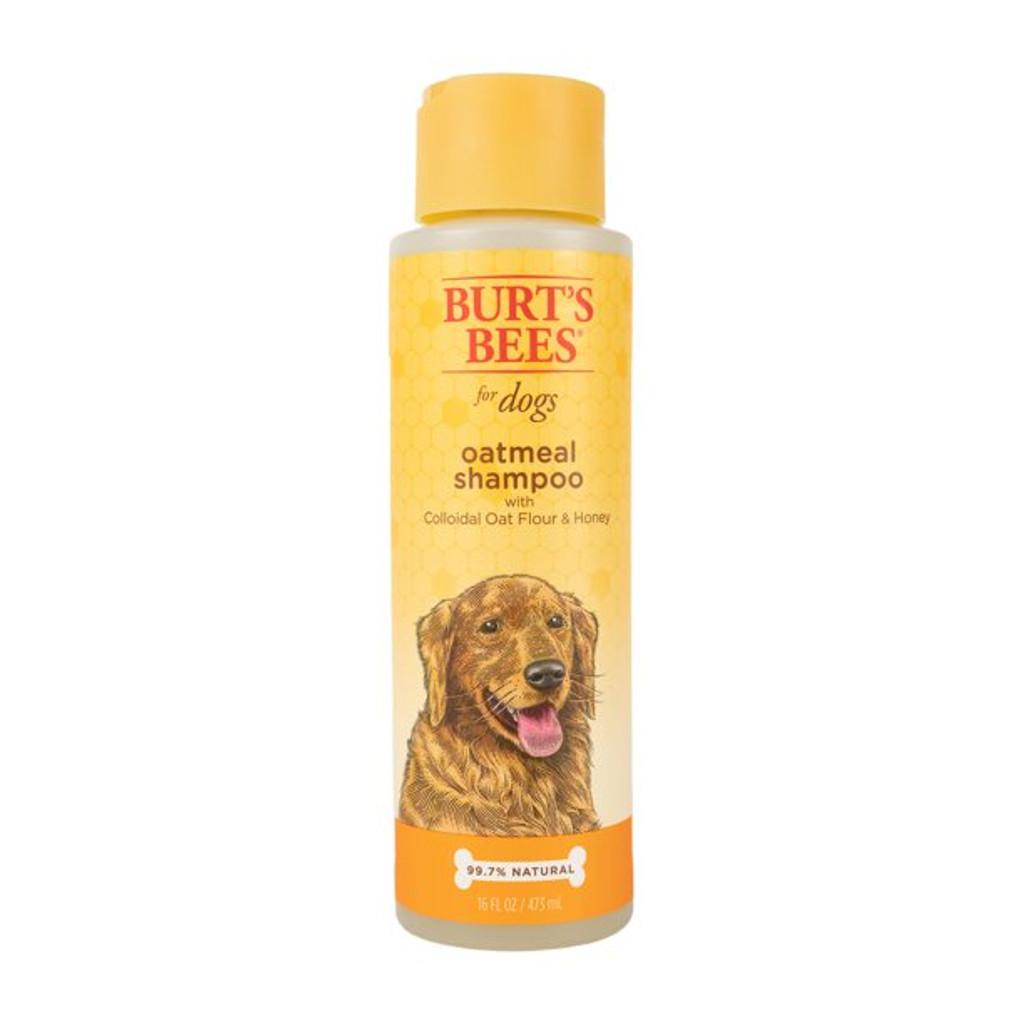 Burt's Bees Natural Pet Care Kaurahiutaleista valmistettu koiran shampoo kolloidisella kaurajauholla ja hunajalla, 16 unssia.