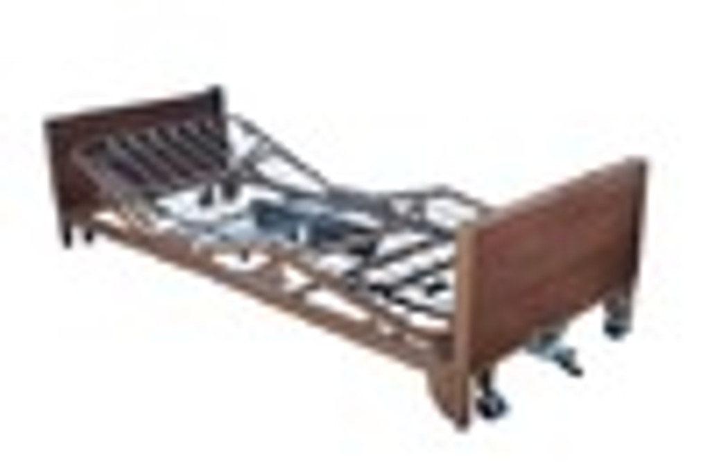 Drive Ultra Light Plus Semi-Electric Low Bed with Half Rails