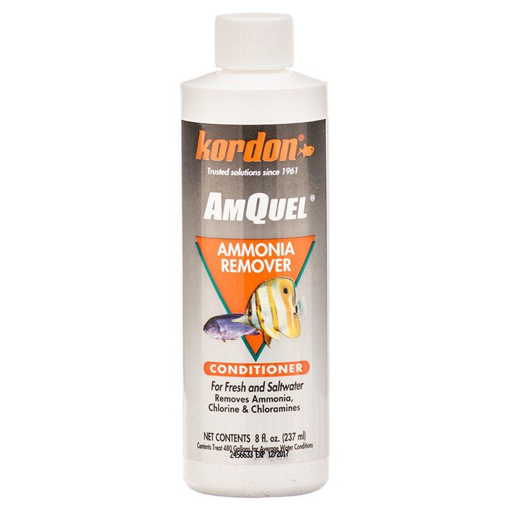 Kordon AmQuel Acondicionador de agua removedor de amoníaco 8 oz