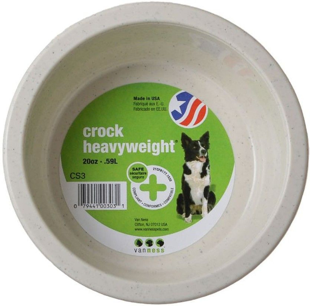 
Van Ness Crock Heavyweight Dish Medium - 6" Diameter (20 oz)