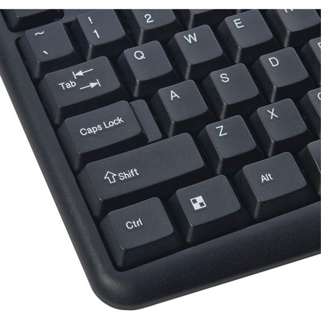 Verbatim slimline USB-tastatur med ledning