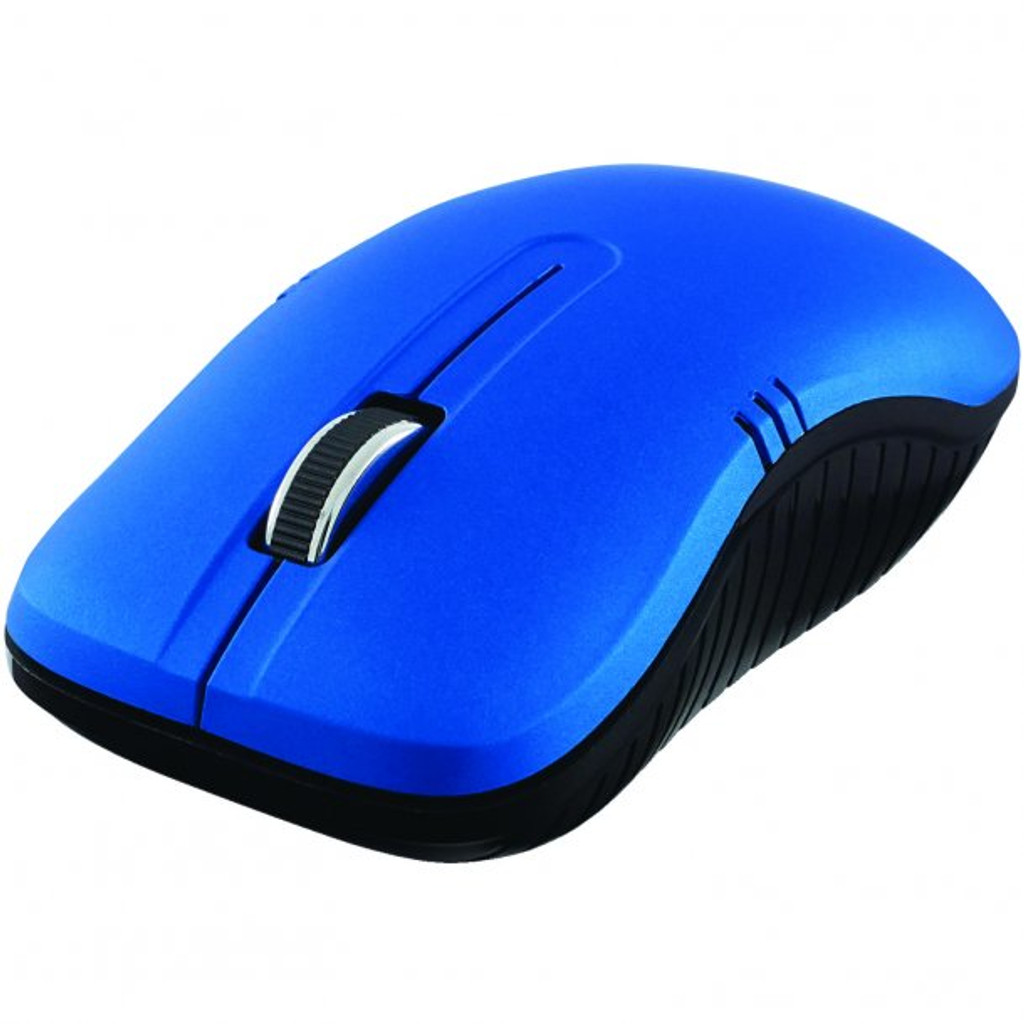 Mouse óptico sem fio para notebook Verbatim série commuter (azul fosco)