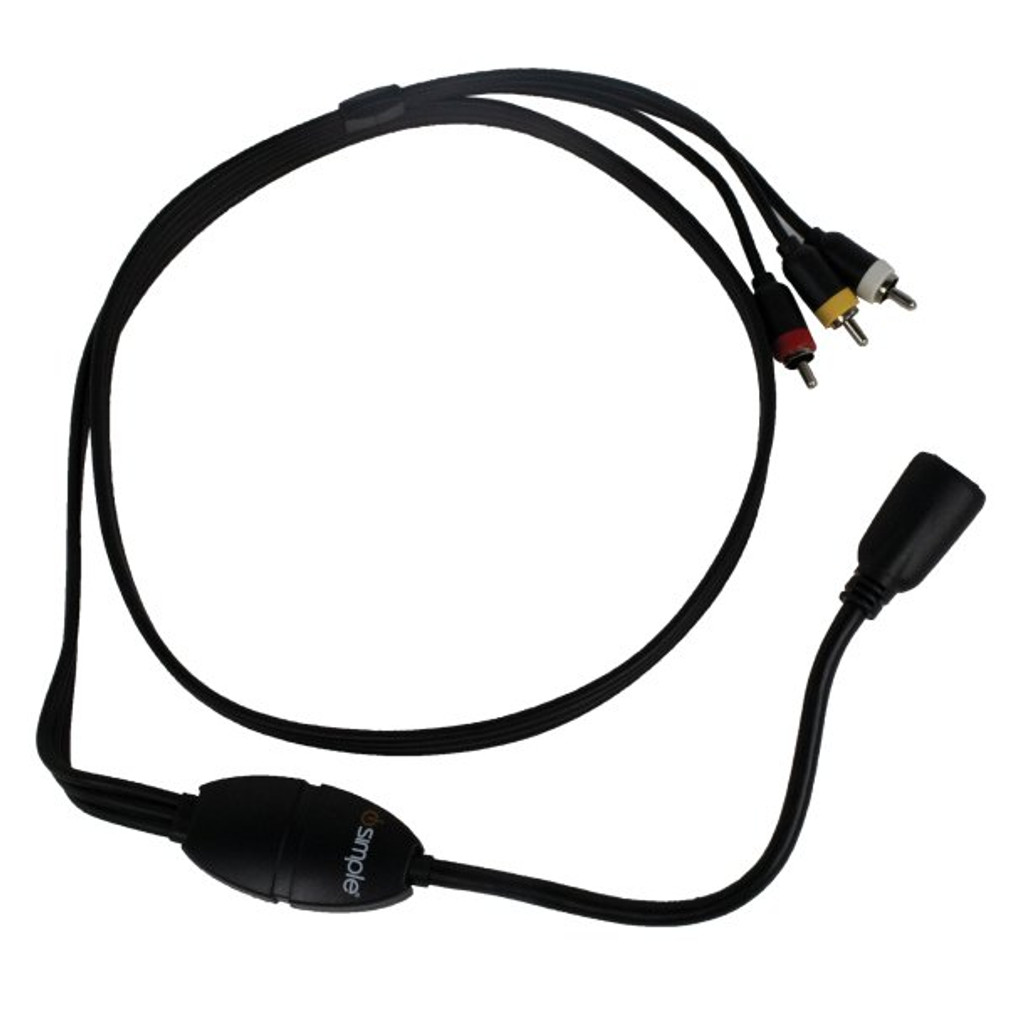 iSimple MediaLinx HDMI® naar composiet RCA A/V-kabel, 1,20 meter lang