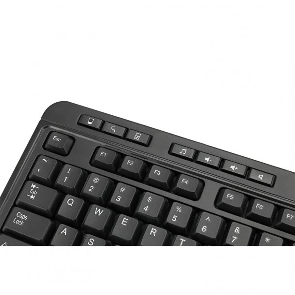 Adesso EasyTouch™ WKB-1320CB Antimicrobial Wireless Desktop Keyboard and Mouse