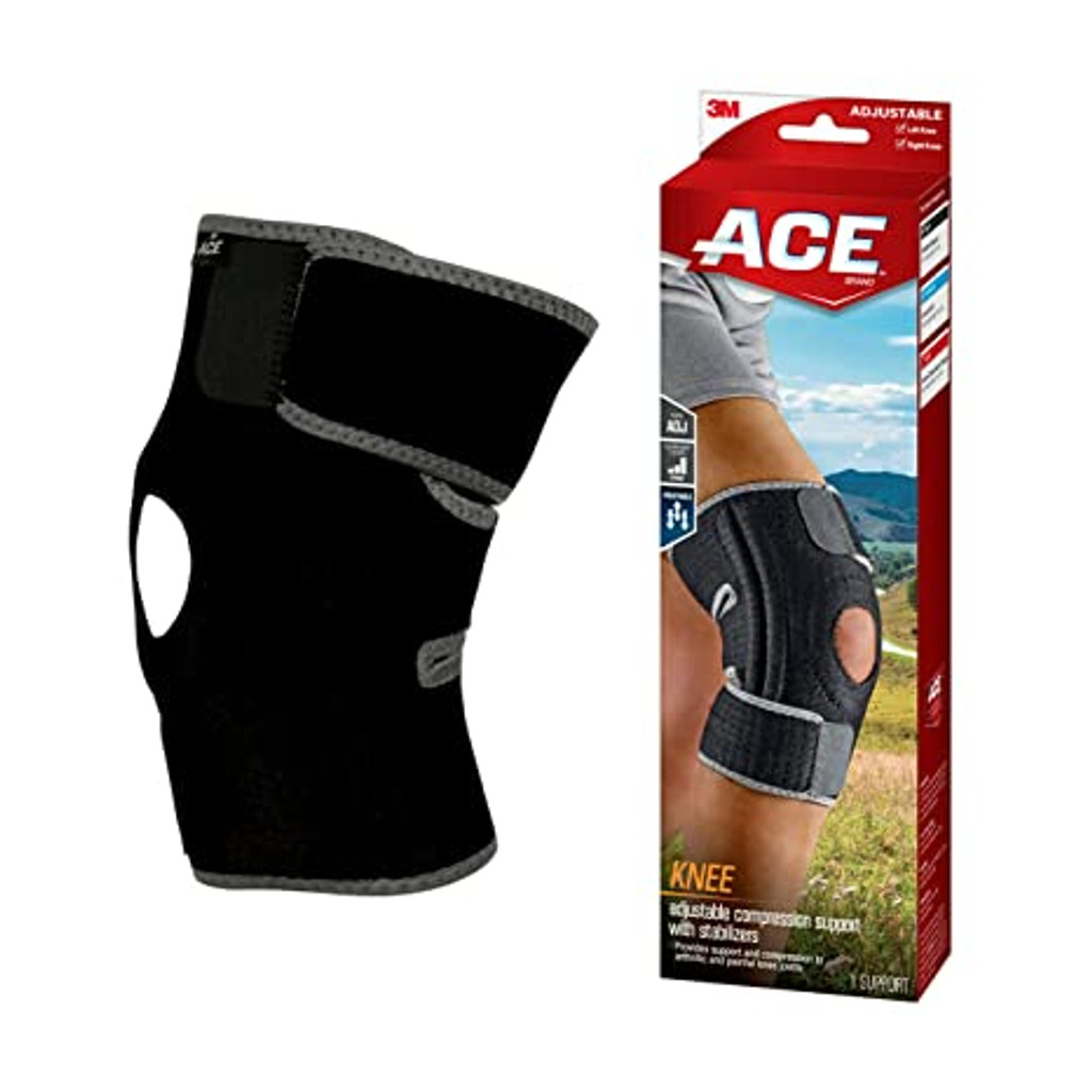 Ace Knee Brace with Side Stabilizers Adjustable