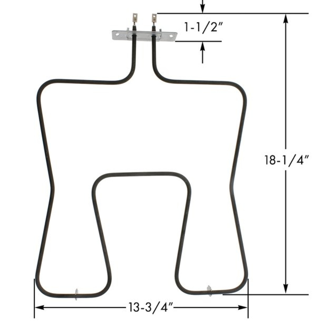 Elemento ERP para assar, grelhar ou assar/grelhar (Bake Element, GE®).