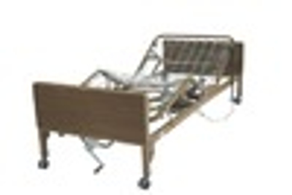 Drive Ultra Light Full Electric Bed with Full Length Side Rails and Therapeutic Mattress