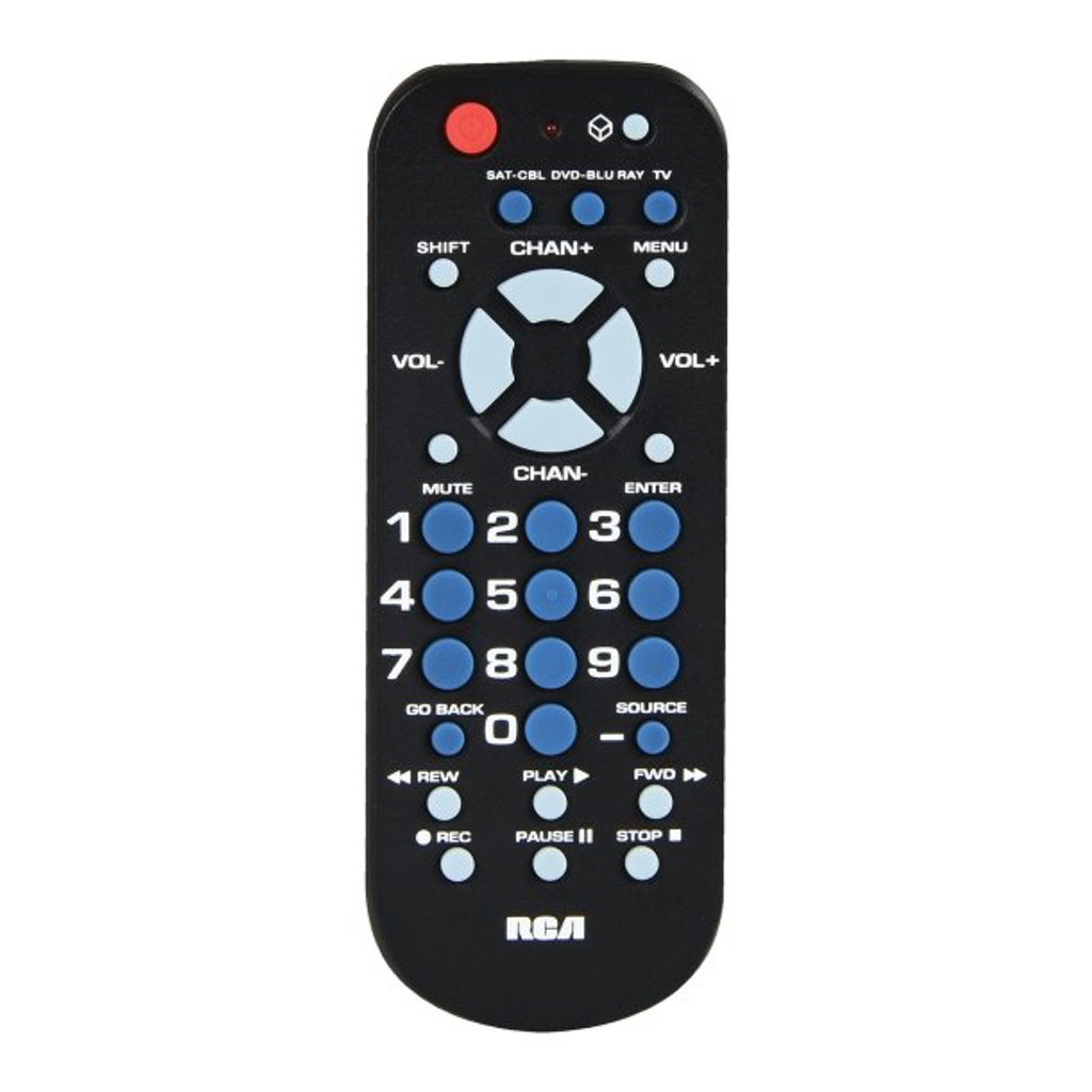 RCA 3-Device Palm-Sized Universal Remote