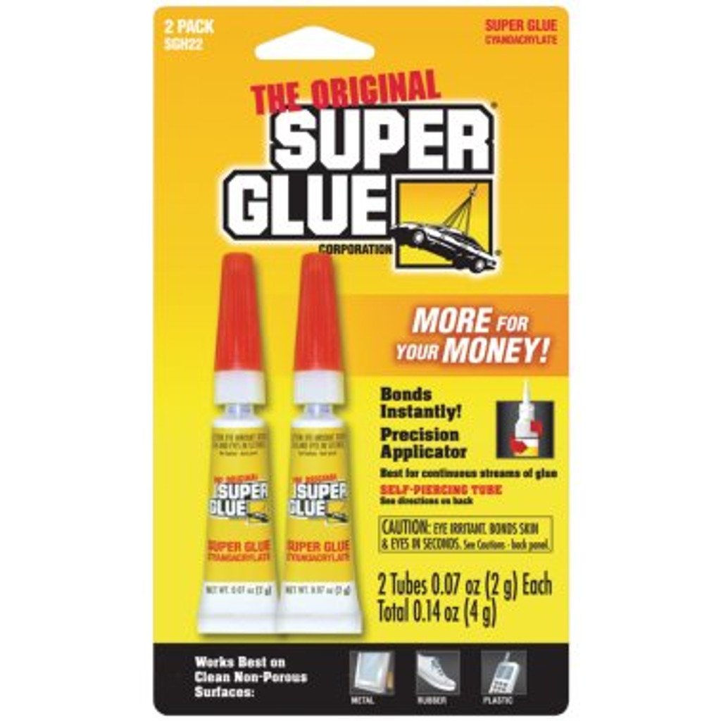 Tubes de super colle The Original SuperGlue, paquet de 2