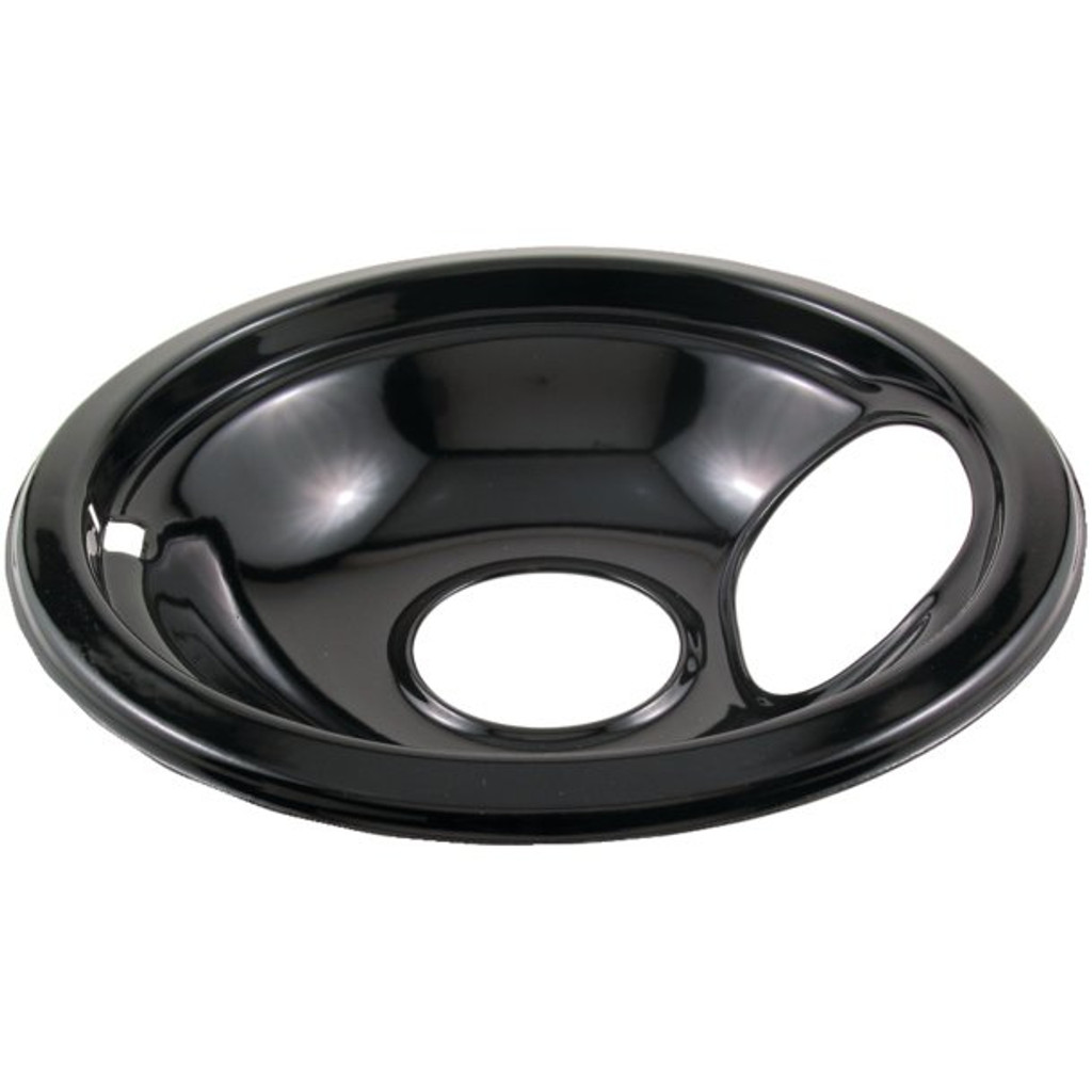 Stanco Metal Products Black Porcelain Replacement Drip Pan (6")