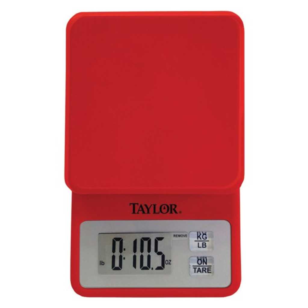 Taylor Precision Products Compacte keukenweegschaal met een capaciteit van 11 lb