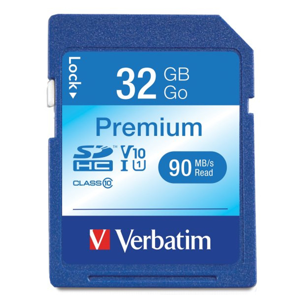 Cartão SDHC™ classe 10 Verbatim (32 GB)