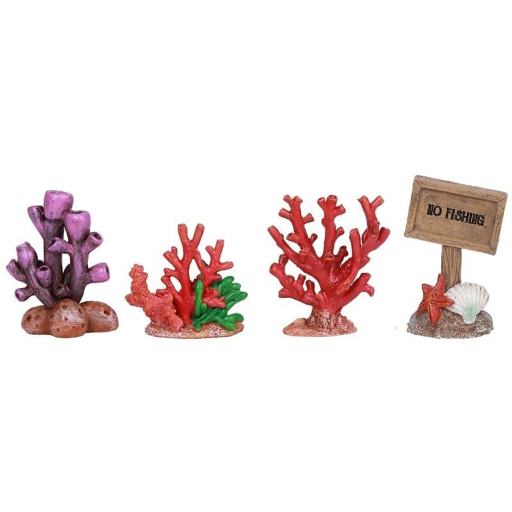 PT Underwater Figurine Decor - Set of 4