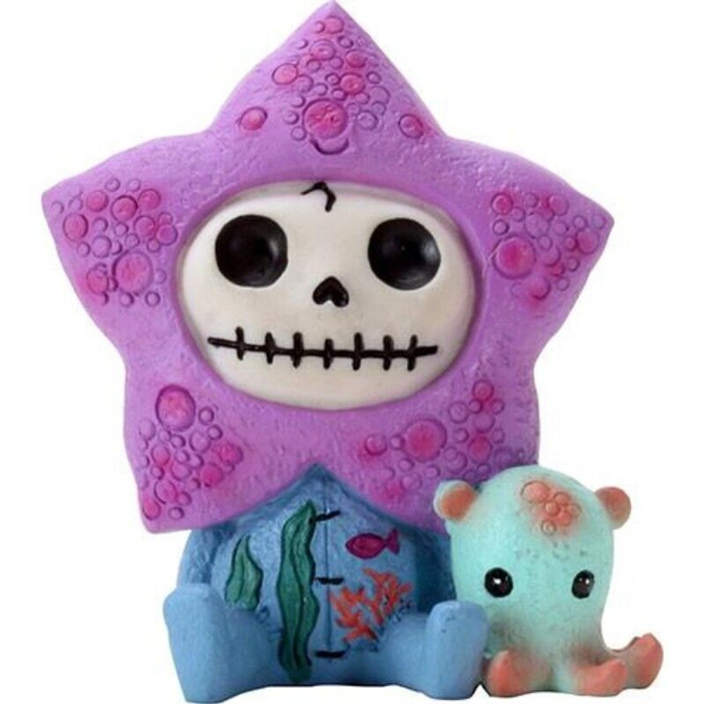 PT Furrybones Hoshi the Sea Star Skull Resin Mini Figure